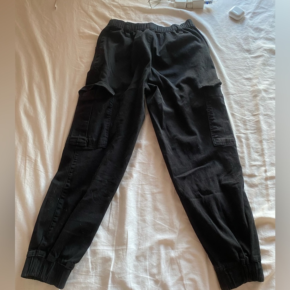 Black Cargo Pants